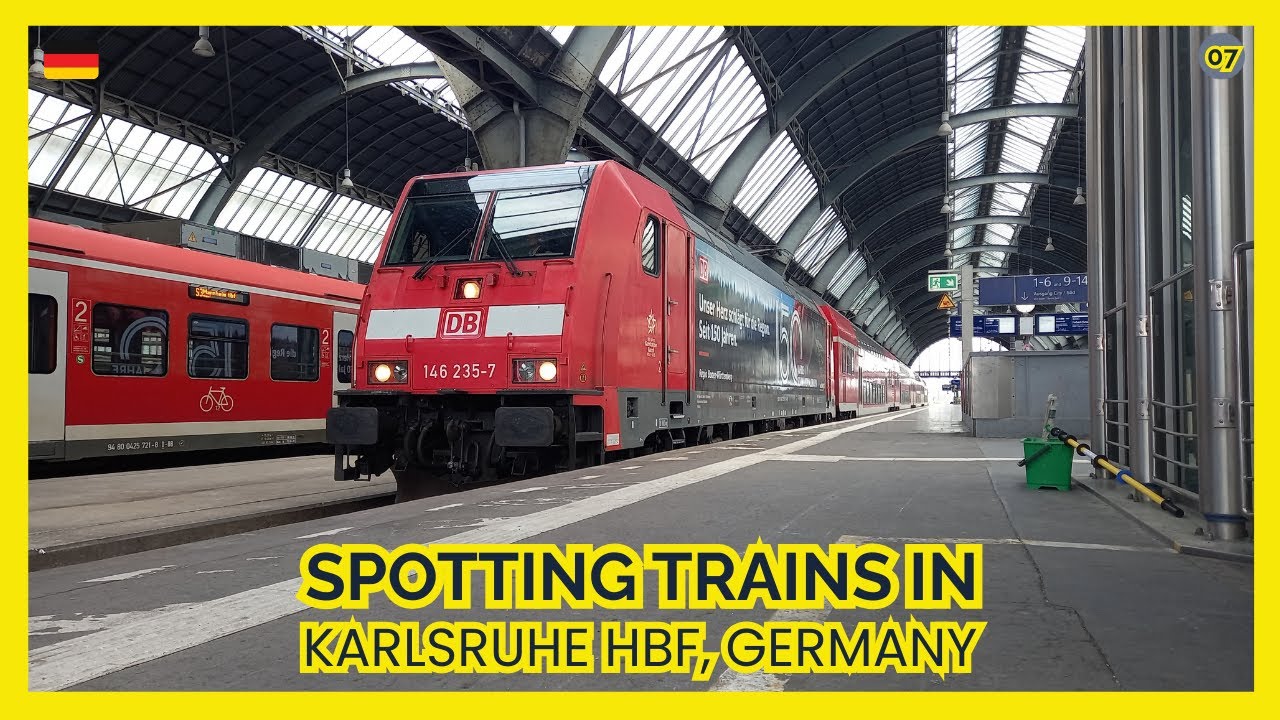 TRAINSPOTTING | Karlsruhe Hauptbahnhof