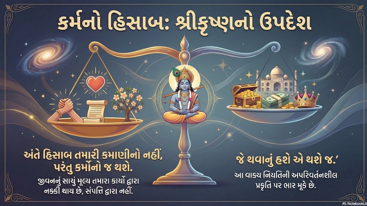 કર્મ જ સચ્ચું નસીબ છે – શ્રીકૃષ્ણનું અમૂલ્ય જીવનસંદેશ | ગુજરાતી સાહિત્ય|