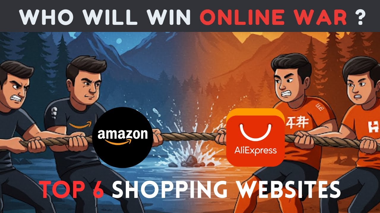 Best Online Stores for Every Shopper! | Top 6 Shopping Websites in the World || Mr. Screen Addict