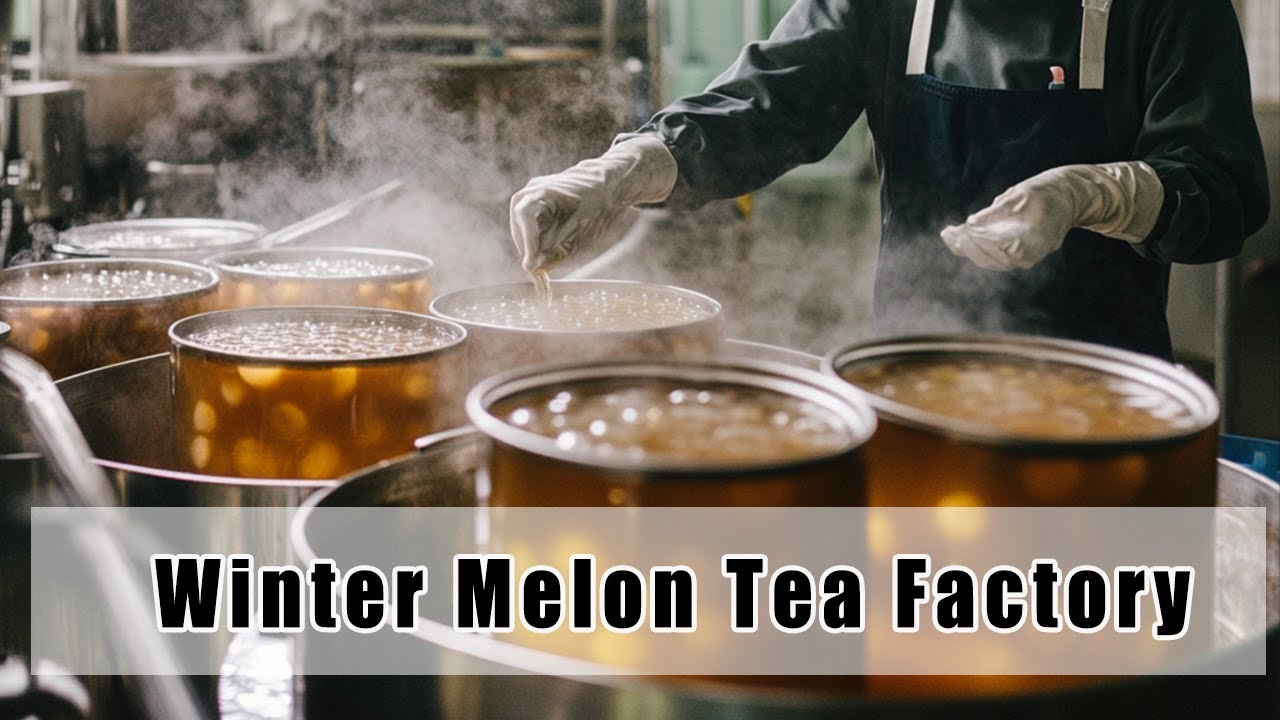 Winter Melon Tea Bricks: The Secret Production Process Revealed