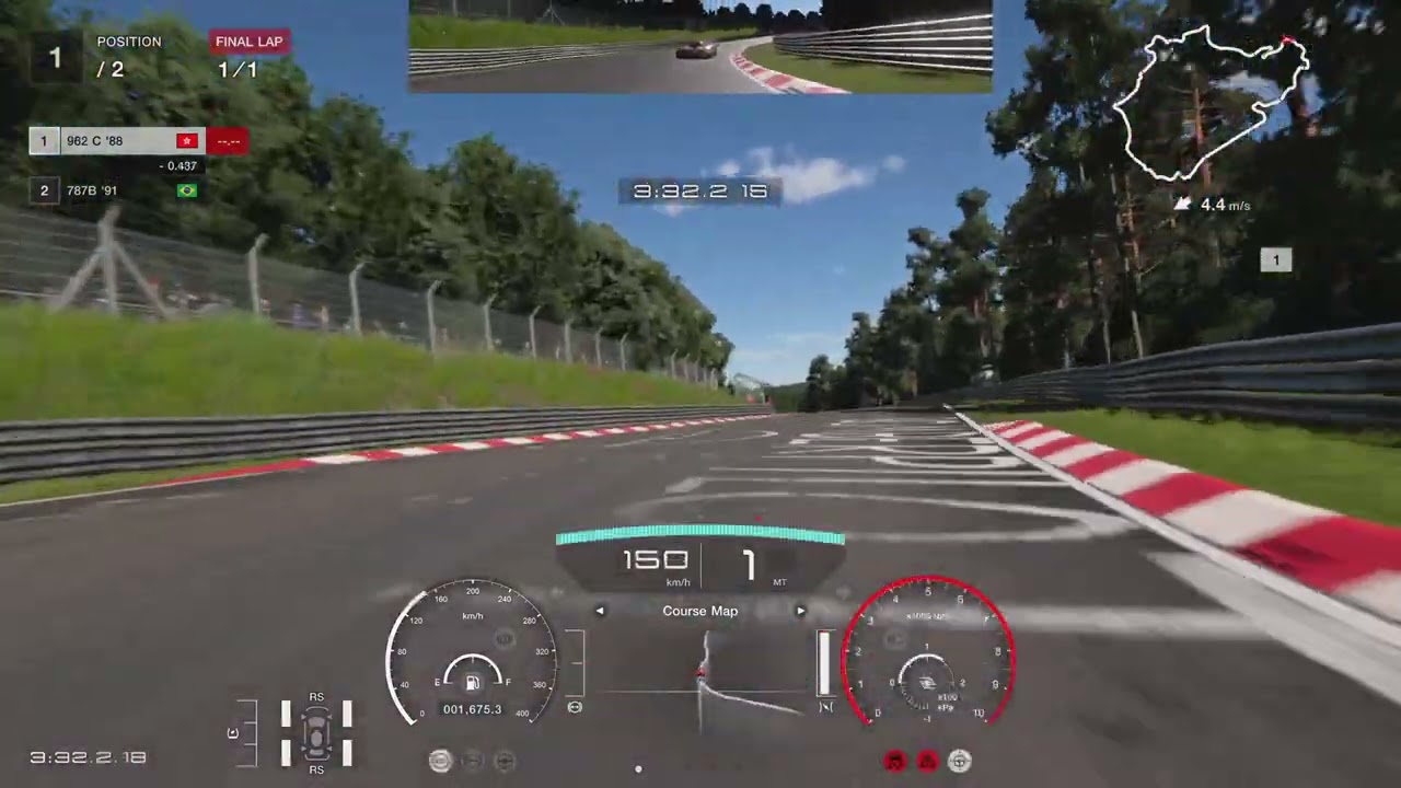 Gran Turismo 7 Porsche 962c vs Mazda 787B