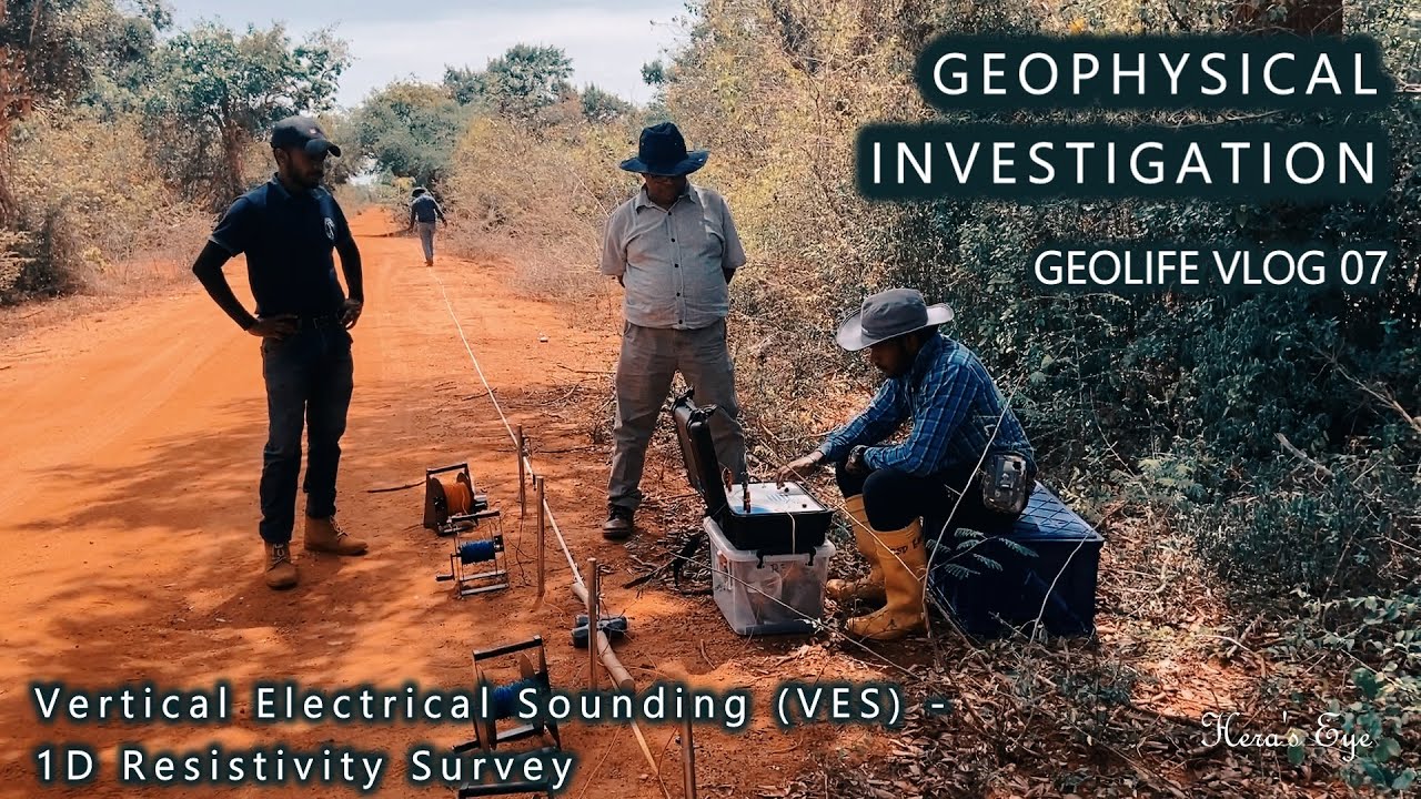 Geophysical Investigation | VES | 1D Resistivity | Geo Life | VLOG 07  #SriLanka #geology #heraseye
