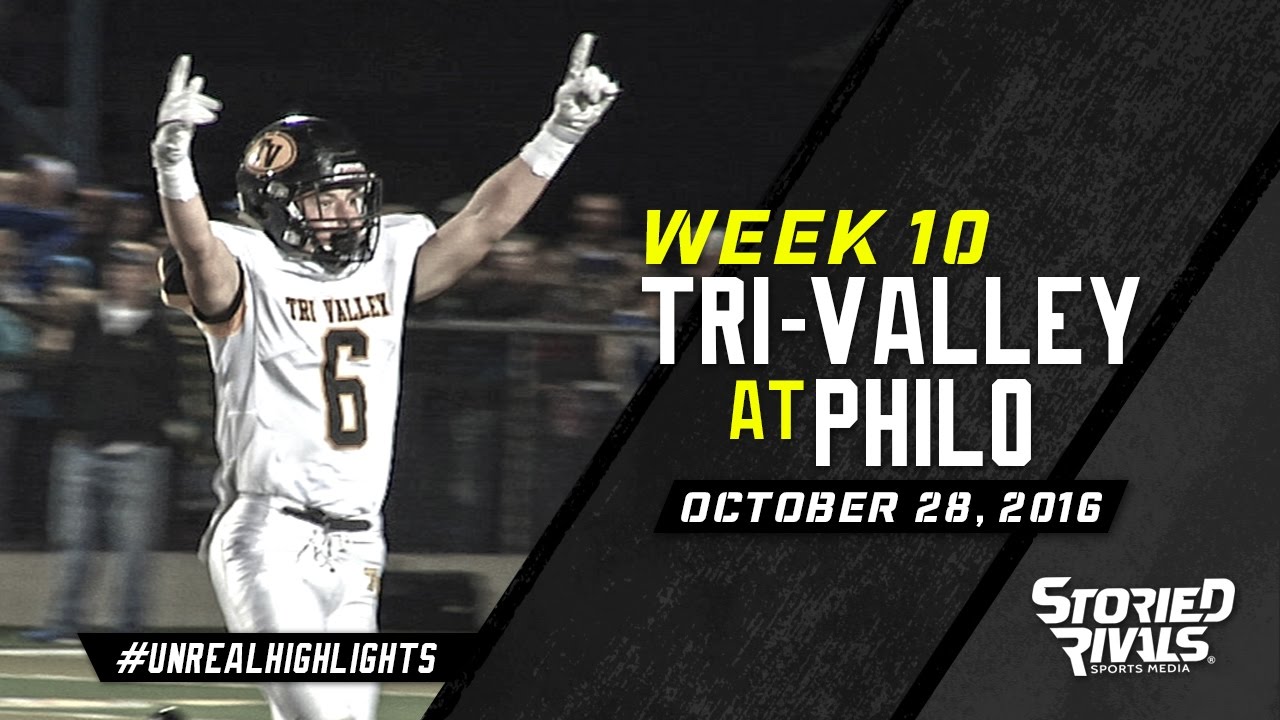 HS Football | Tri-Valley at Philo [10/28/16]