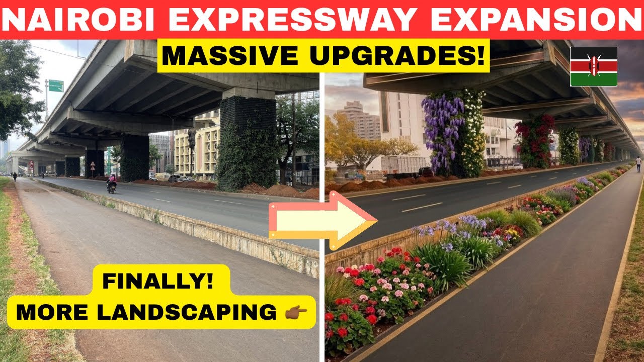 NAIROBI EXPRESSWAY LOWER DECK TRANSFORMATION 🇰🇪JKIA TO ABC Lower Deck Drive Tour  (Before Floods)