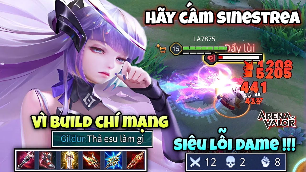 Hãy Cấm Sinestrea Ngay Lập Tức Vì Build Full Chí Mạng Này Siêu Lỗi Dame 