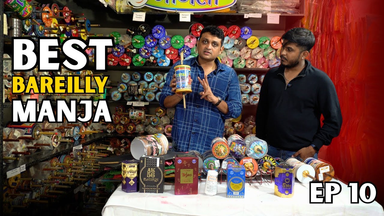 How to Identify Original Bareilly Manja in Gujarat | Babla Kites
