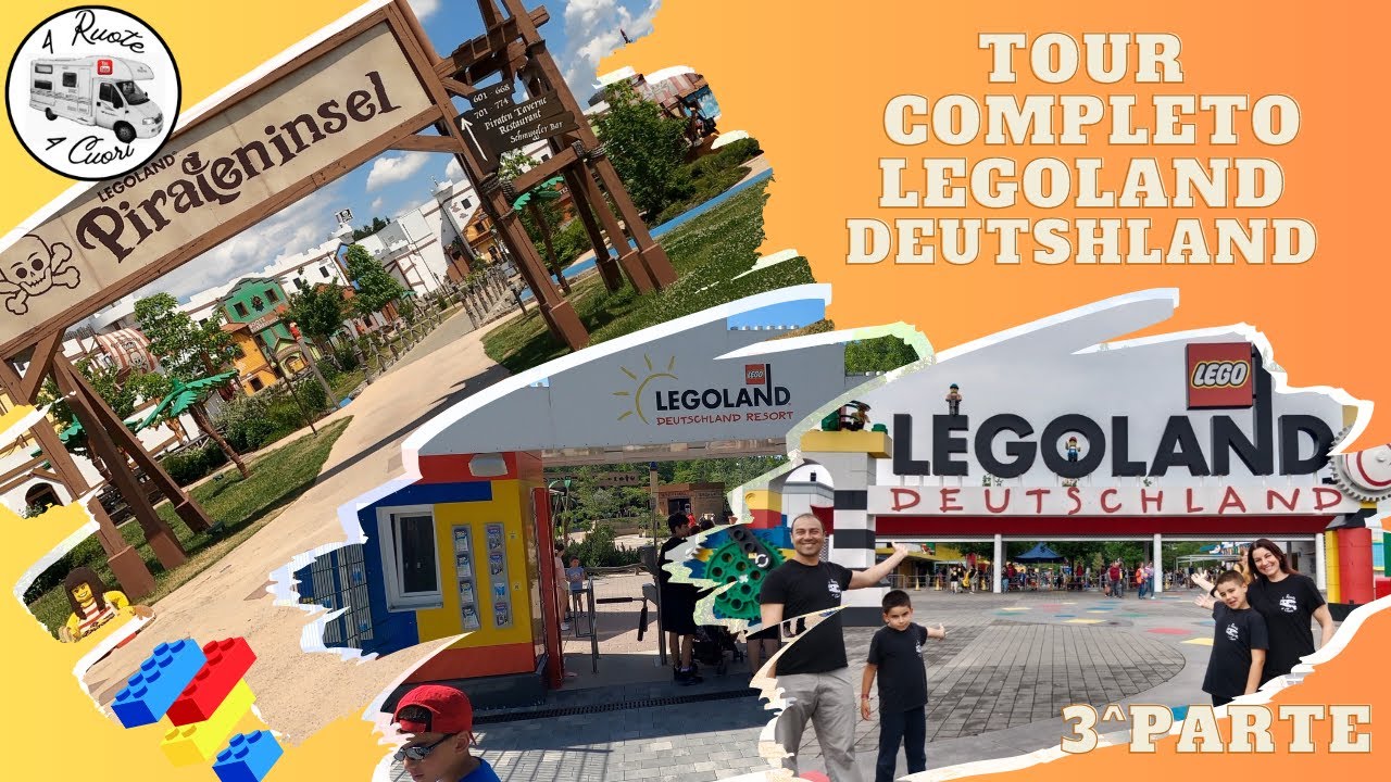 Tour completo parco Legoland Deutschland #camper #camperlife #legoland #parcodivertimenti