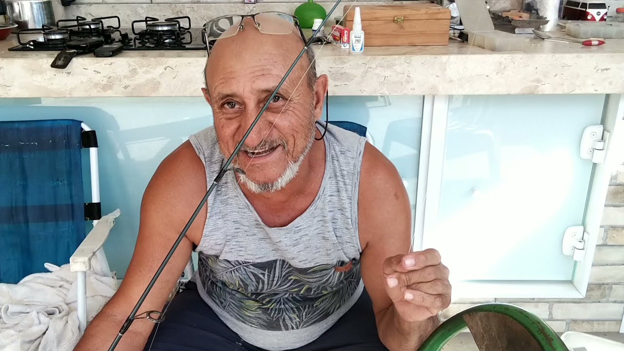 Como fazer Chicotinho para pesca de Piapara e Lambari na rodadinha