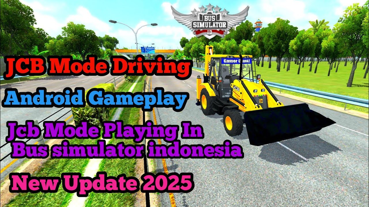 Jcb Mode Driving | Bus simulator indonesia | Download Jcb Mode In Bus simulator Game | Jcb Machine 🔥