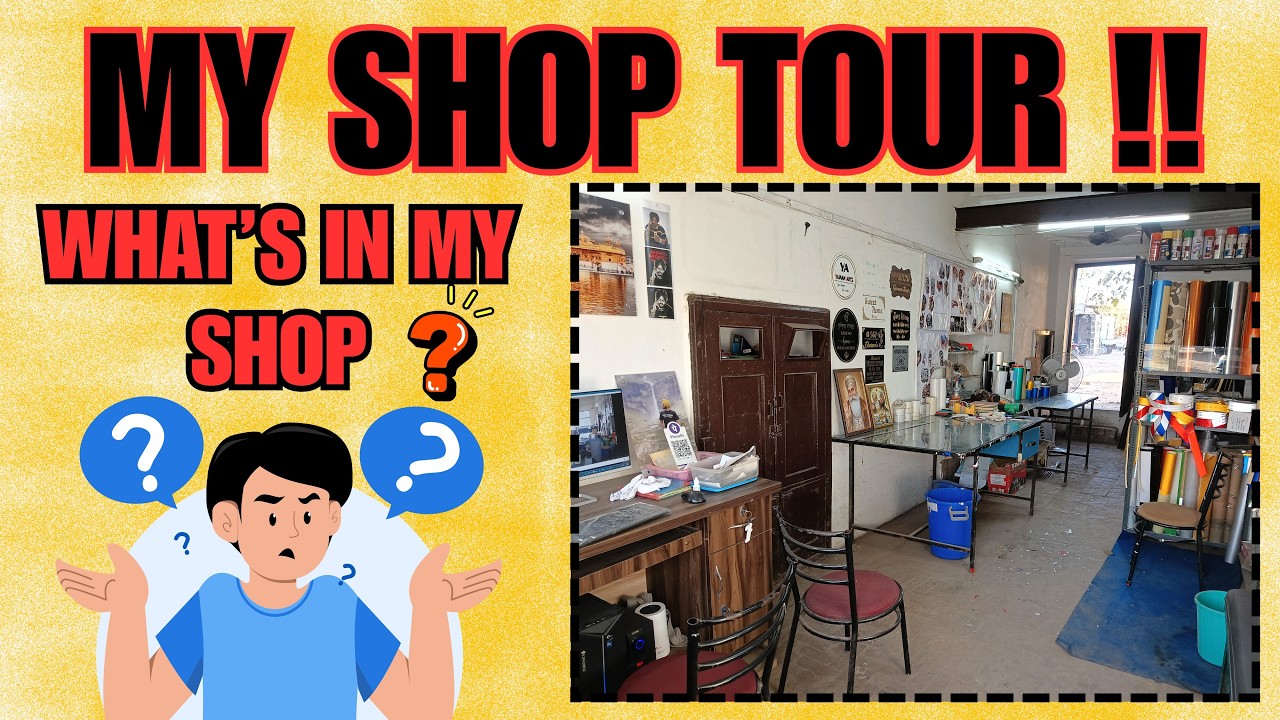 WHAT'S INSIDE MY SHOP !!! THE JAGMEET VLOGS