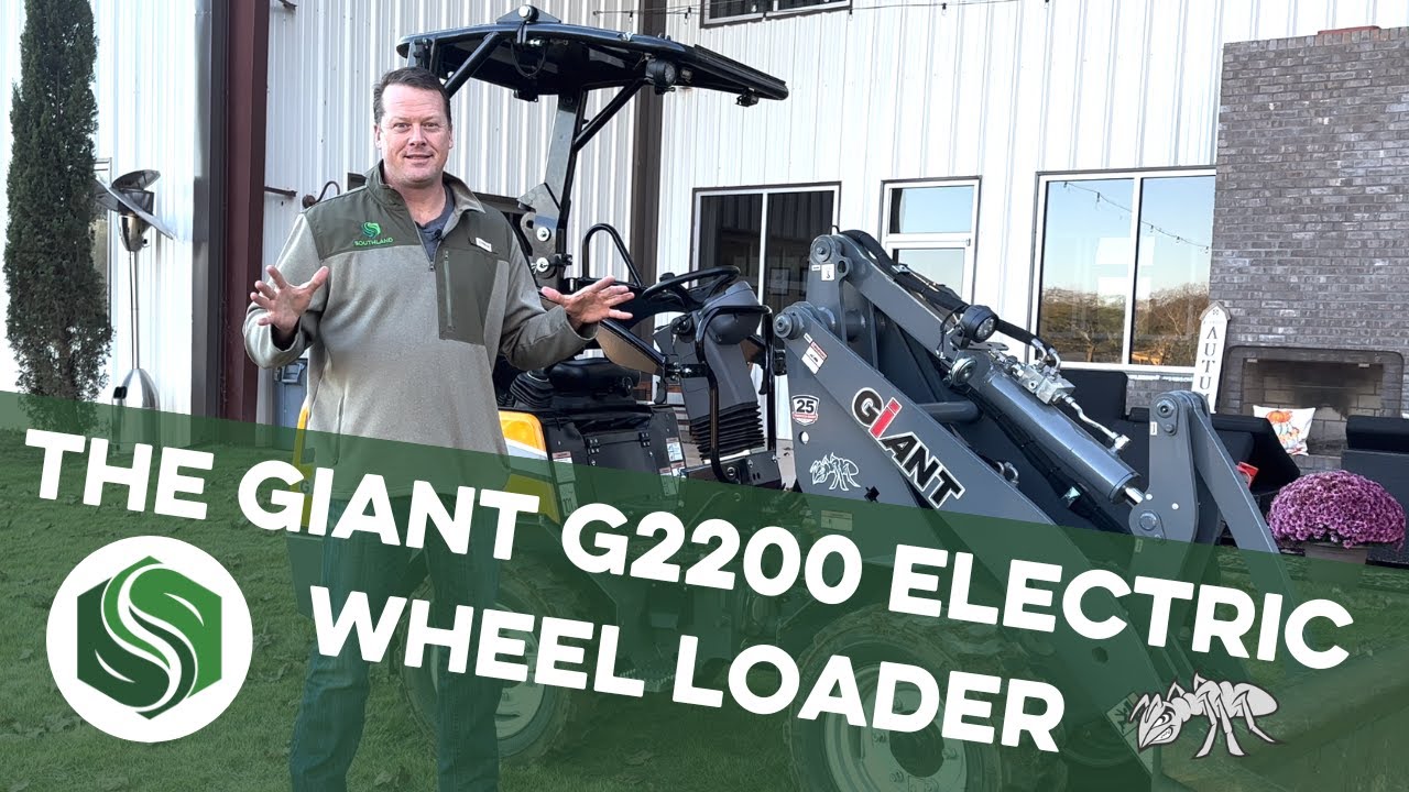 The GiANT G2200 Electric Wheel Loader - Equipment Review