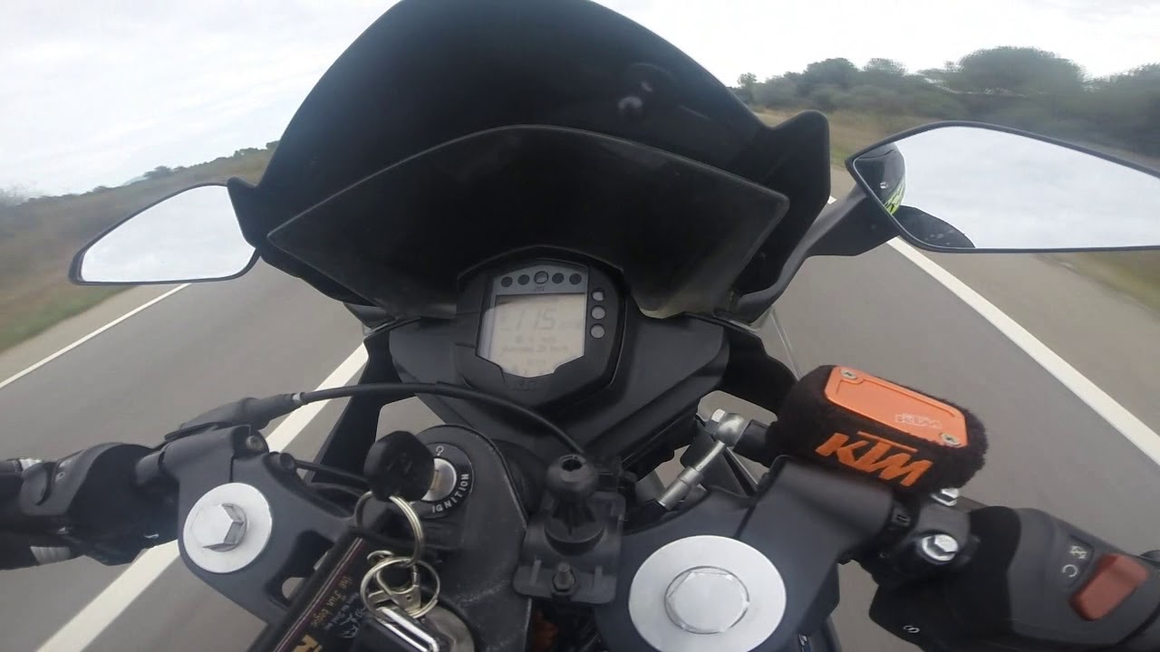 Ktm RC 125 Top Speed Akrapovic Exhaust
