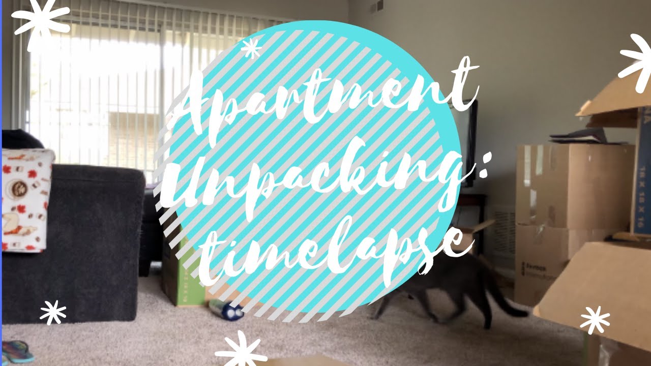 Apartment Unpacking: Timelapse