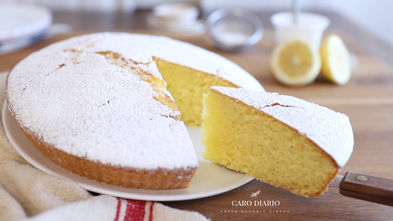 TORTA SEMPLICE ALLO YOGURT SENZA BURRO, RICETTA FACILE E VELOCE