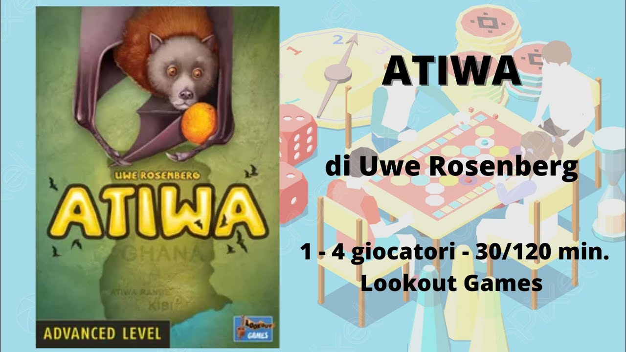 Atiwa (gioco da tavolo) - Tutorial italiano