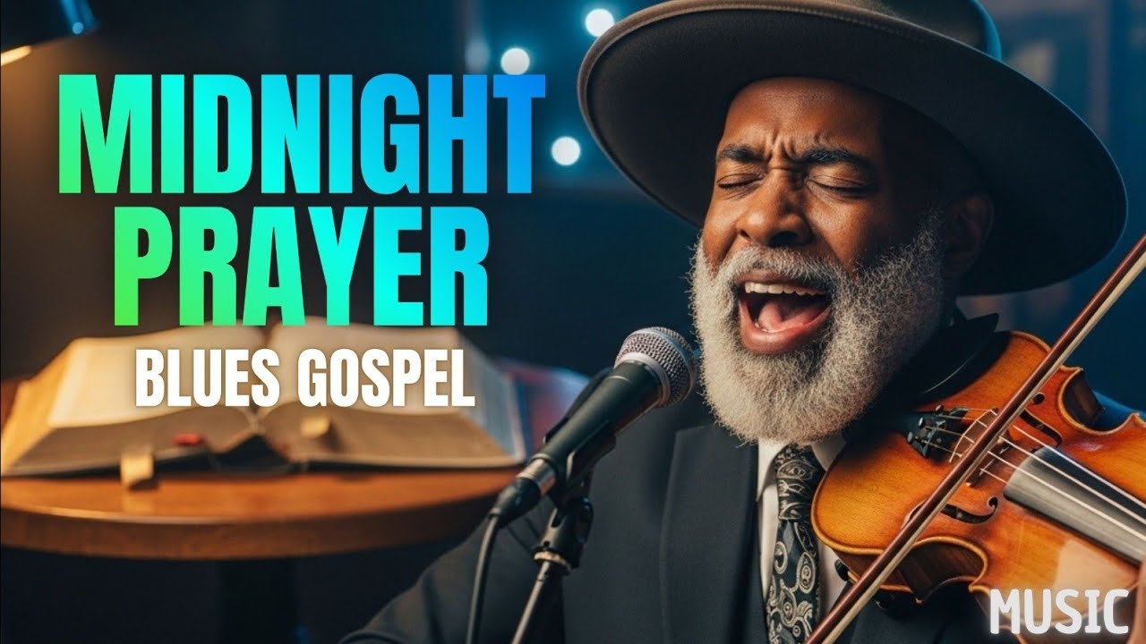 Midnight Prayer: Gospel Blues with Violin for Healing, Inner Peace and Quiet Faith