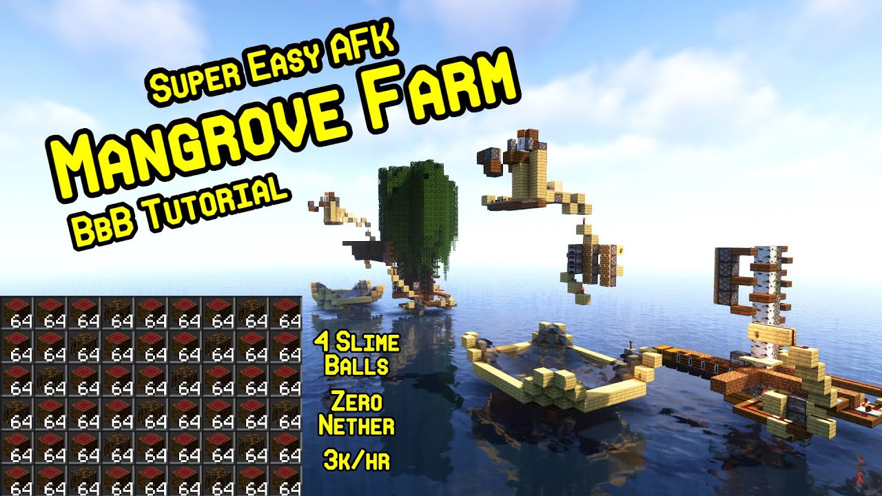 Easy Mangrove Farm Build Tutorial
