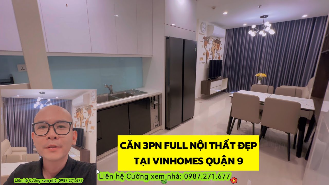 Bán nhanh căn 3PN 81m2 Full nội thất đỉnh nhất khu Rainbow - Vinhomes Grand Park Quận 9