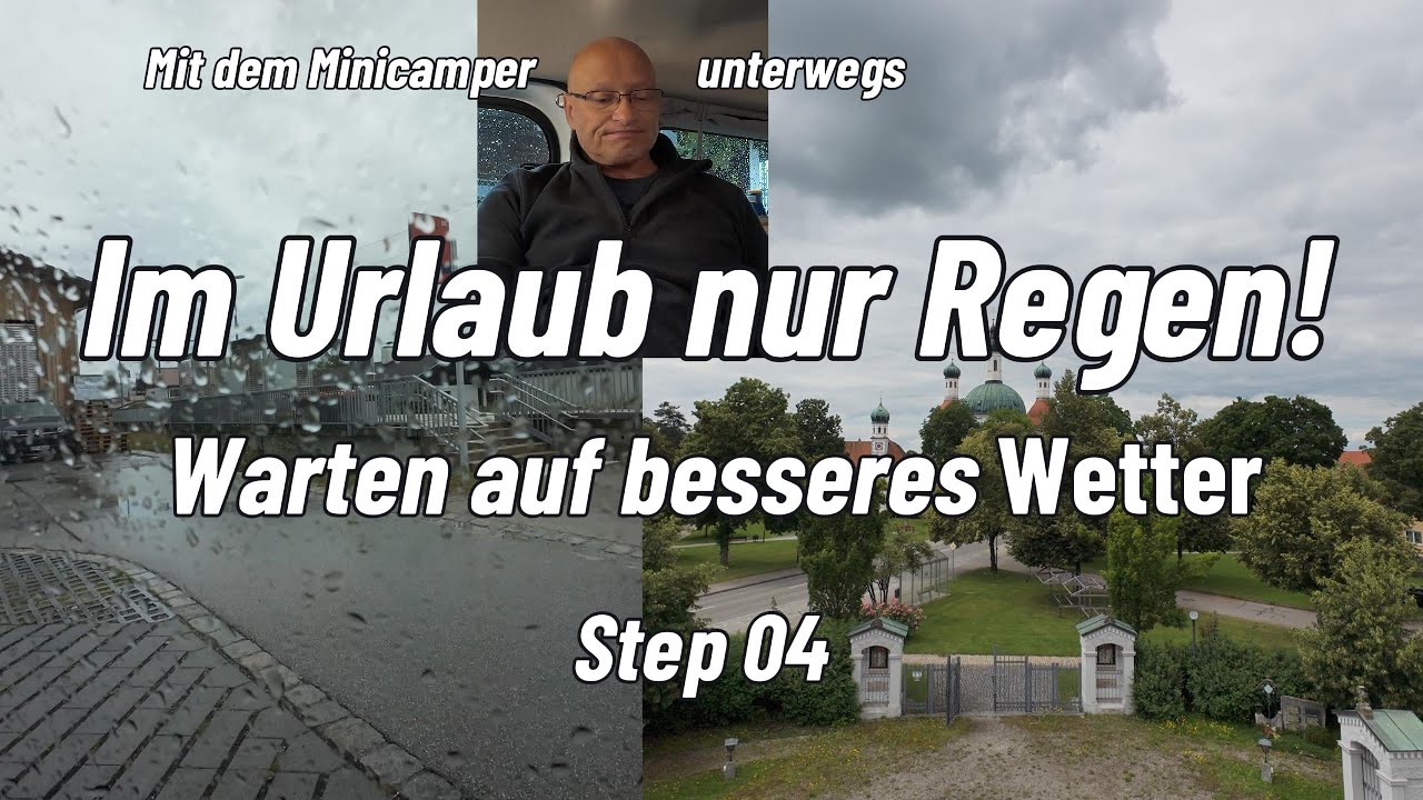 Im Urlaub nur Regen: Farchant (Garmisch -Partenkirchen) und Kloster Lechfeld bei Regen - Step 04
