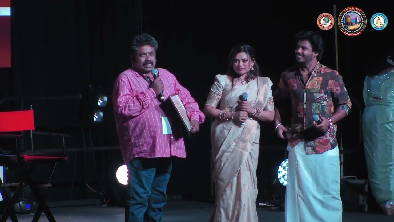 Director Seenu Ramasamy Receives FeIFF Award | Kozhipannai Chelladurai | FeTNA 38th Convention