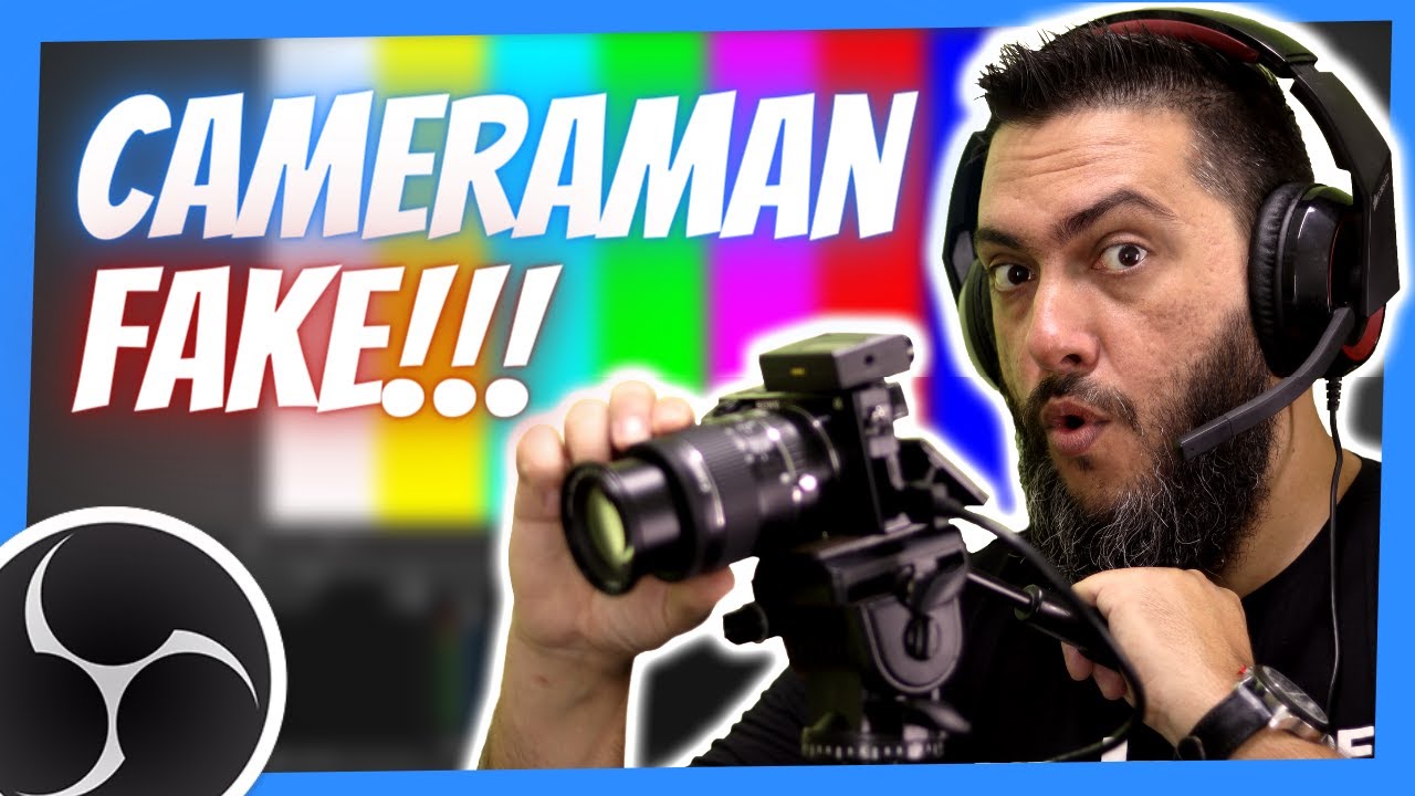 🎥 CameraMan FAKE!!! Crie um movimento de camera PAN e ZOOM no OBS - GRATIS E FÁCIL! (Cameraman Fake)