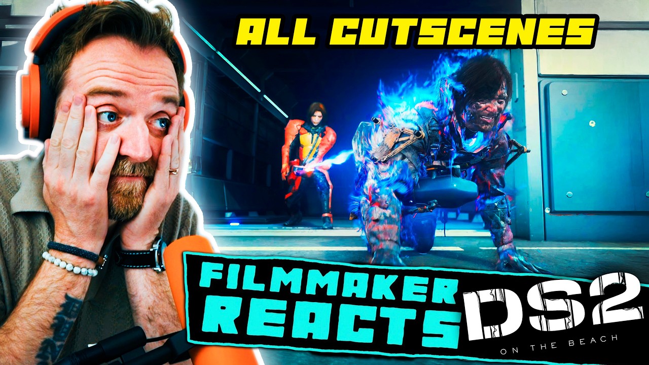 FILMMAKER REACTS: DEATH STRANDING 2 | [ALL CUTSCENES - PART 4!!] | THIS IS BRUTAL!