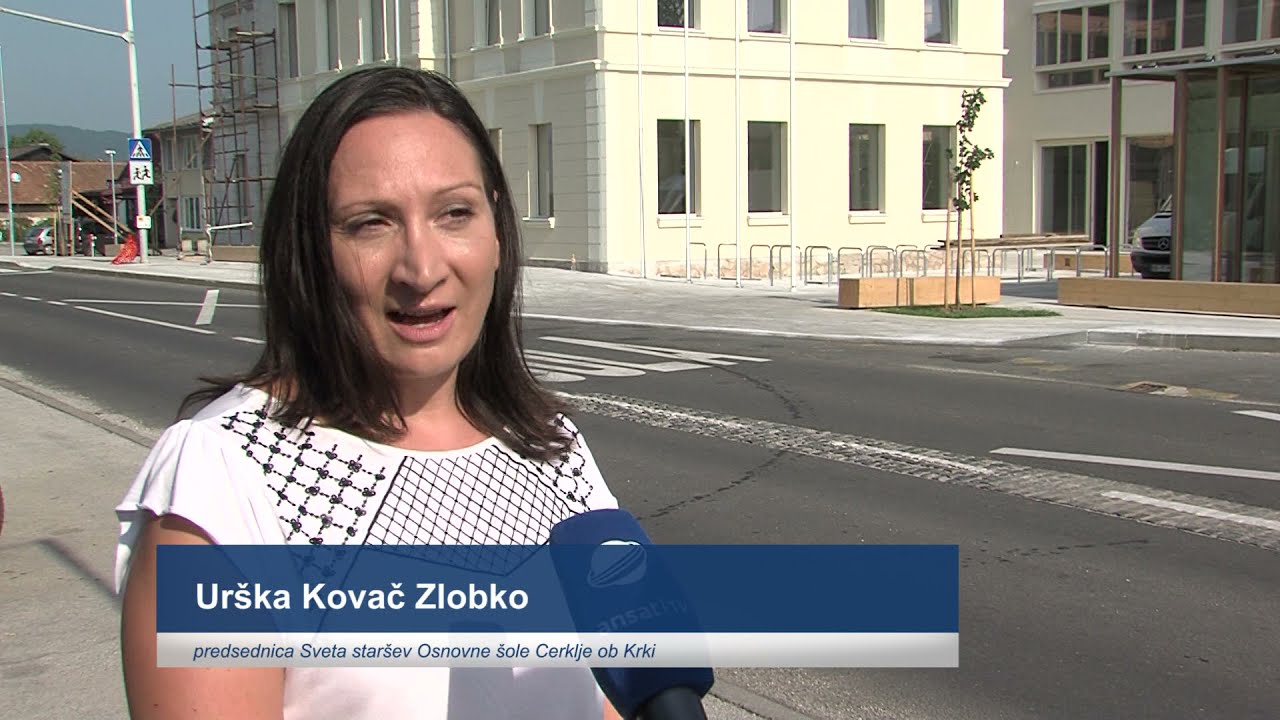 IZ ARHIVA: Nova šola v Cerkljah ob Krki (15. avgust 2017)