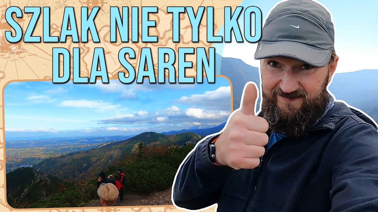 Sarnia Skała w Tatrach - wejście z żoną