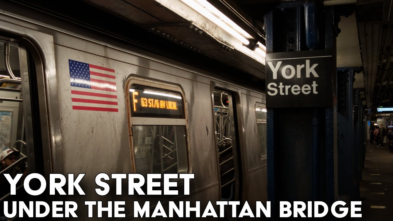 Under The Manhattan Bridge: York Street | NYC's Mystical Stations