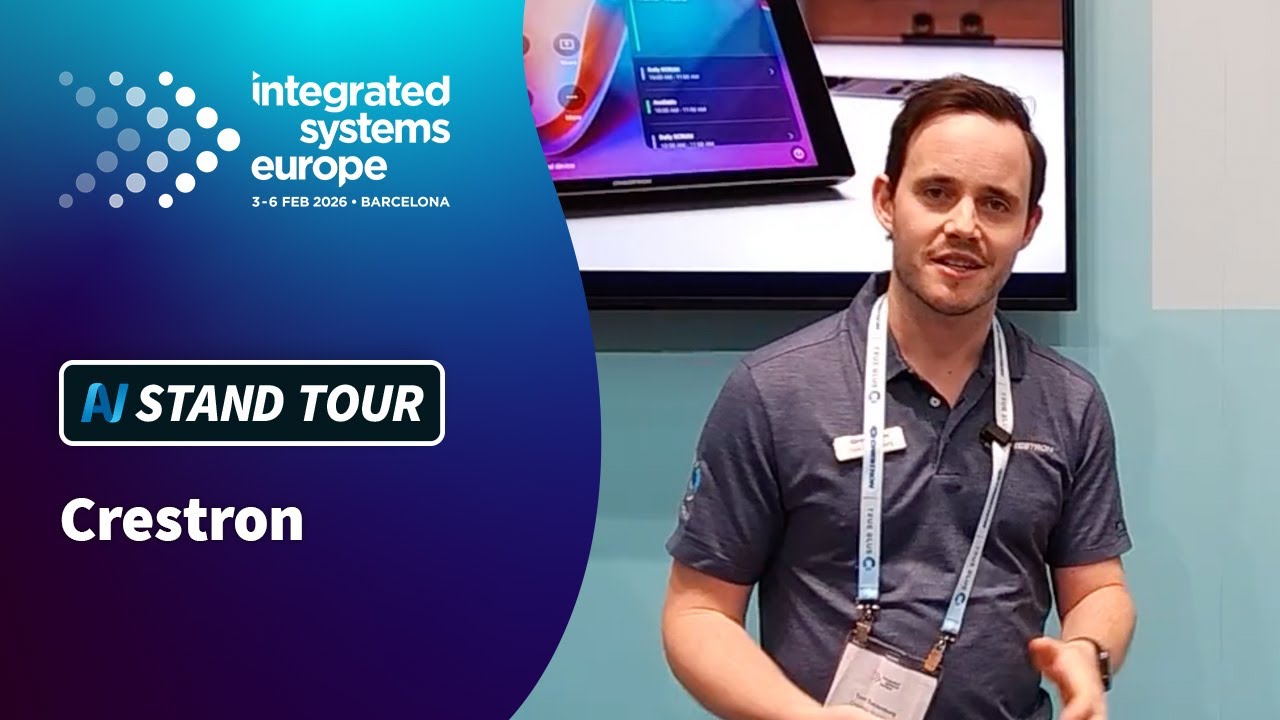 ISE 2026: Crestron Stand Tour