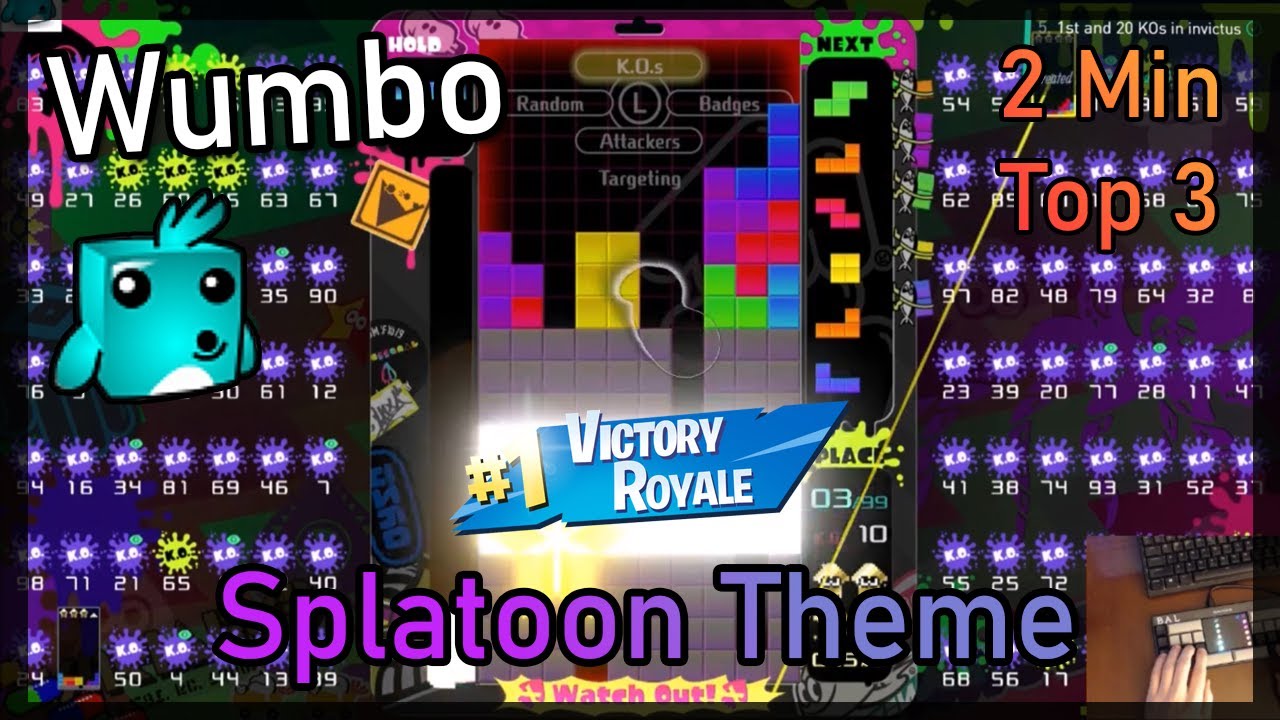 Tetris 99 Clutch Victory - Epic 2 Minute Top 3