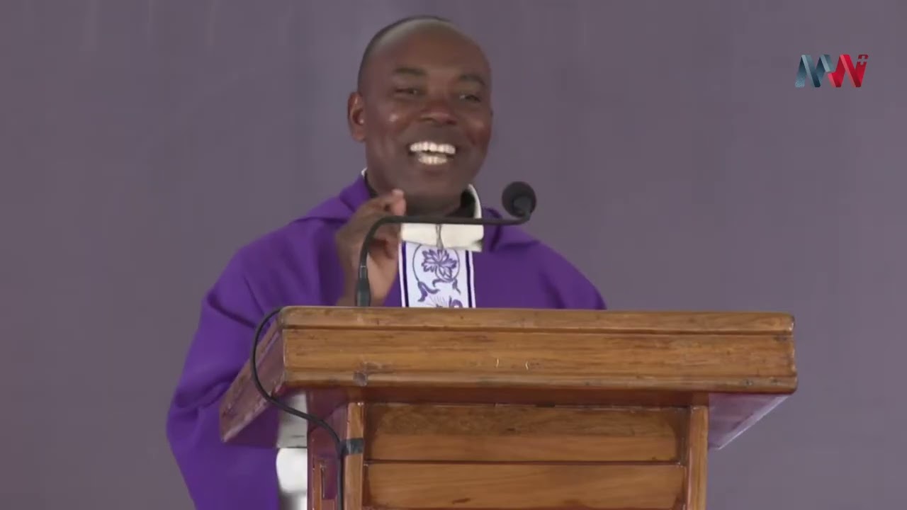 MAHUBIRI MAZITO YA PADRE MSIBANI KWA LUKUVI, ATOA MANENO MAZITO, SIMANZI YATAWALA