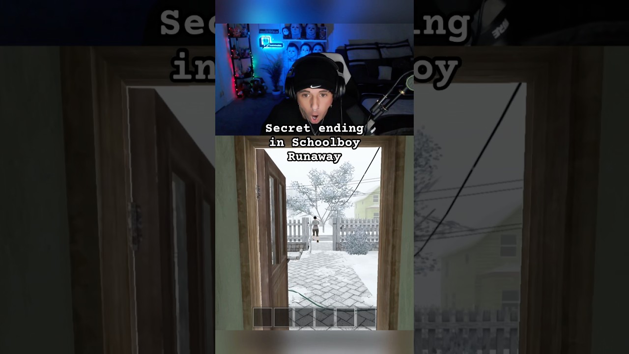 Doorbell Ending in Schoolboy Runaway! #schoolboyrunaway #gaming