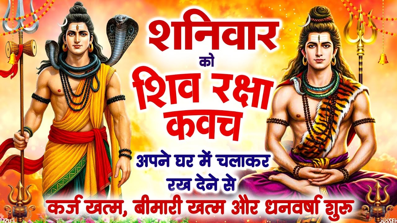 शनिवार केवल 11 मिनट अपने घर में शिव रक्षा कवच चलाकर रख देना कर्ज खत्म, बीमारी खत्म और धन वर्षा शुरू