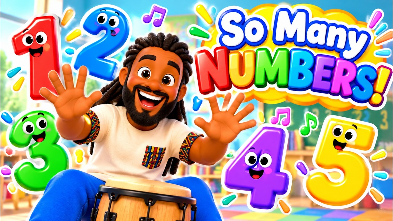 Numbers 1-10 Song | Count & Find Game | Baba Yah