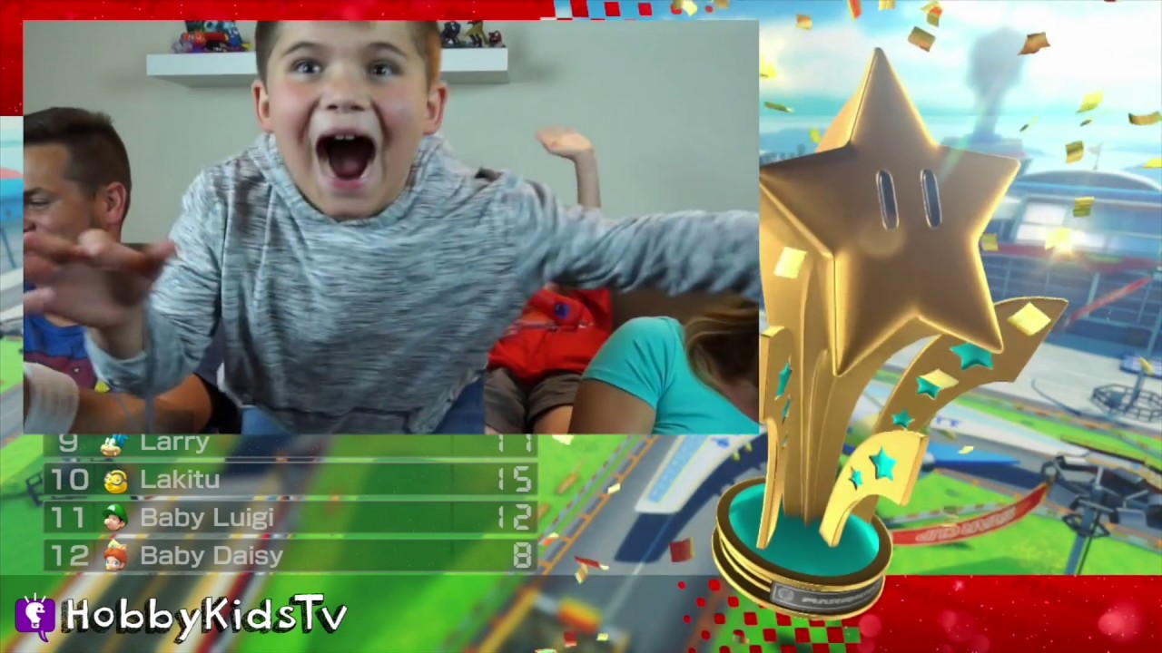 HobbyMom Plays Go Kart Mario