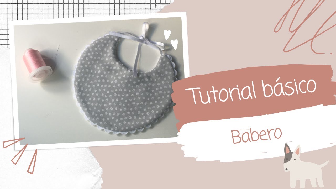 Tutorial de costura: Cómo hacer un babero para bebés - Perfecto para principiantes