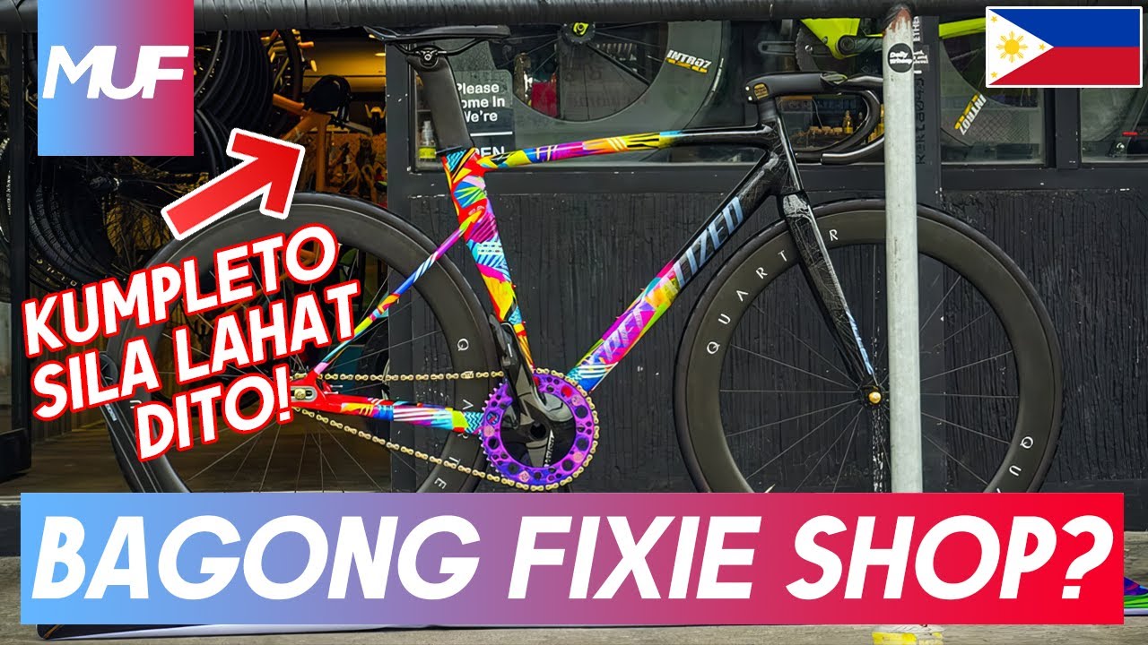 #ShopeeTagToWin South Fixed Bike Shop Tour Vlog! 🔥 Daming Fixies!