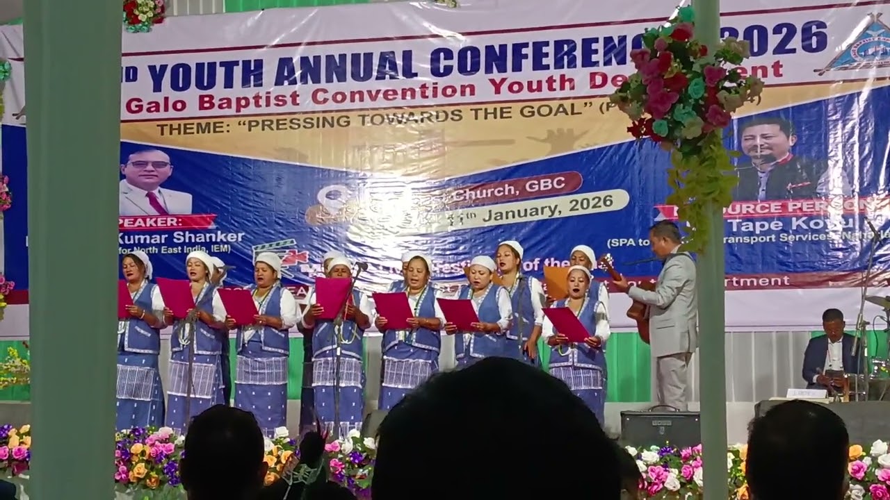 Welcome Song by Host_Church #Siji Baptist Church #Lower Siang District 