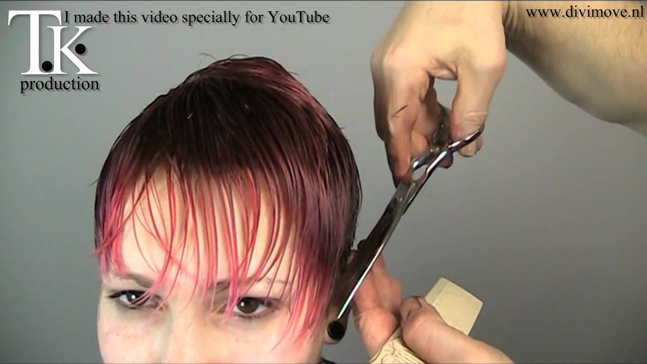 Free style ROCK haircut / color for Eveline, by T K