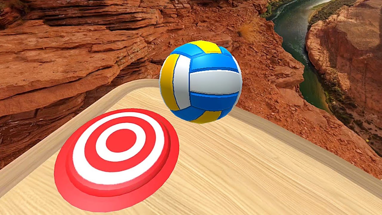 Rolling Balls 3D Sky Race 🌈 Landscape Gameplay Android iOS 💥 Nafxitrix Gaming Game 13