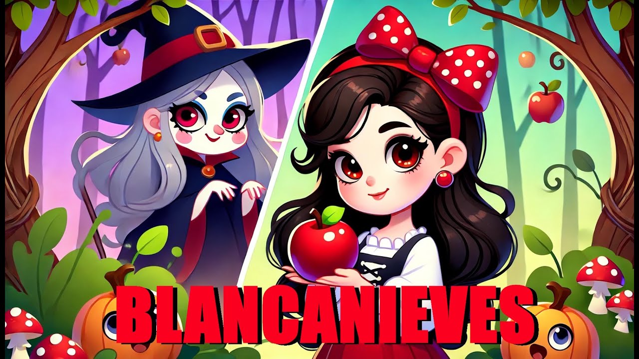CUENTO NARRADO PARA NIÑOS 🍎 Blancanieves y la Manzana Encantada