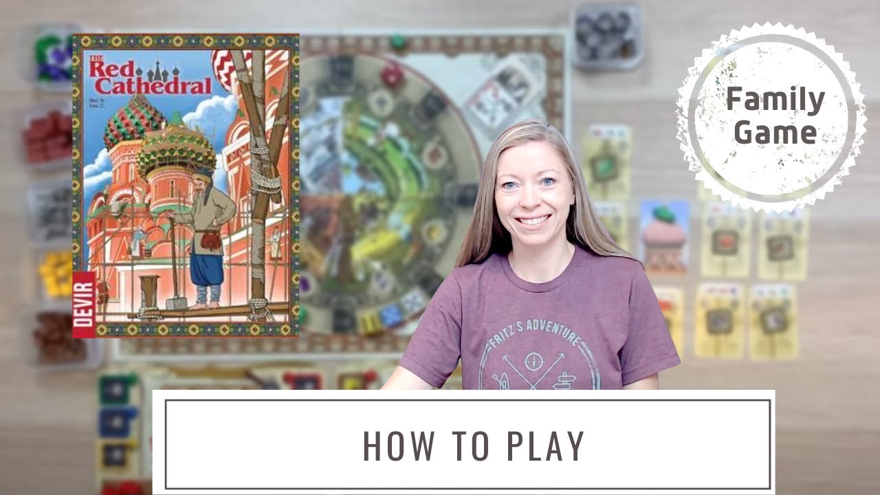 Red Cathedral | How to Play| Playthrough  | Family Board Game | Solo Board Game