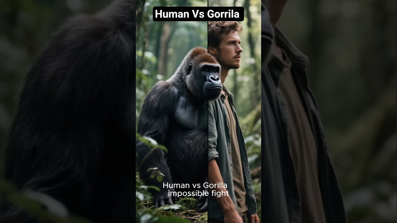 Human Vs Gorrila 