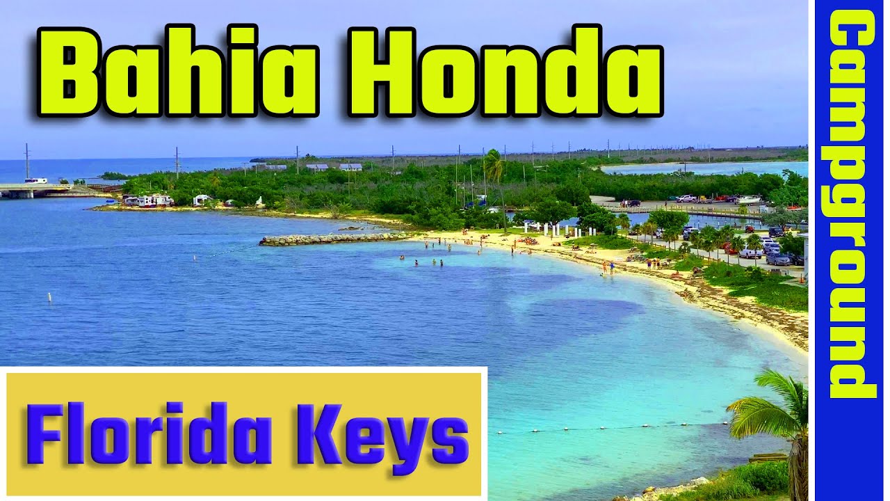 Bahia Honda State Park Campground Tour, Florida Keys 4K