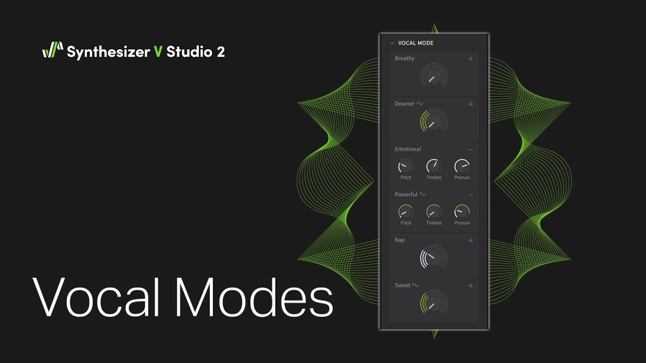 Synthesizer V Studio 2 Pro Tutorial: Vocal Modes