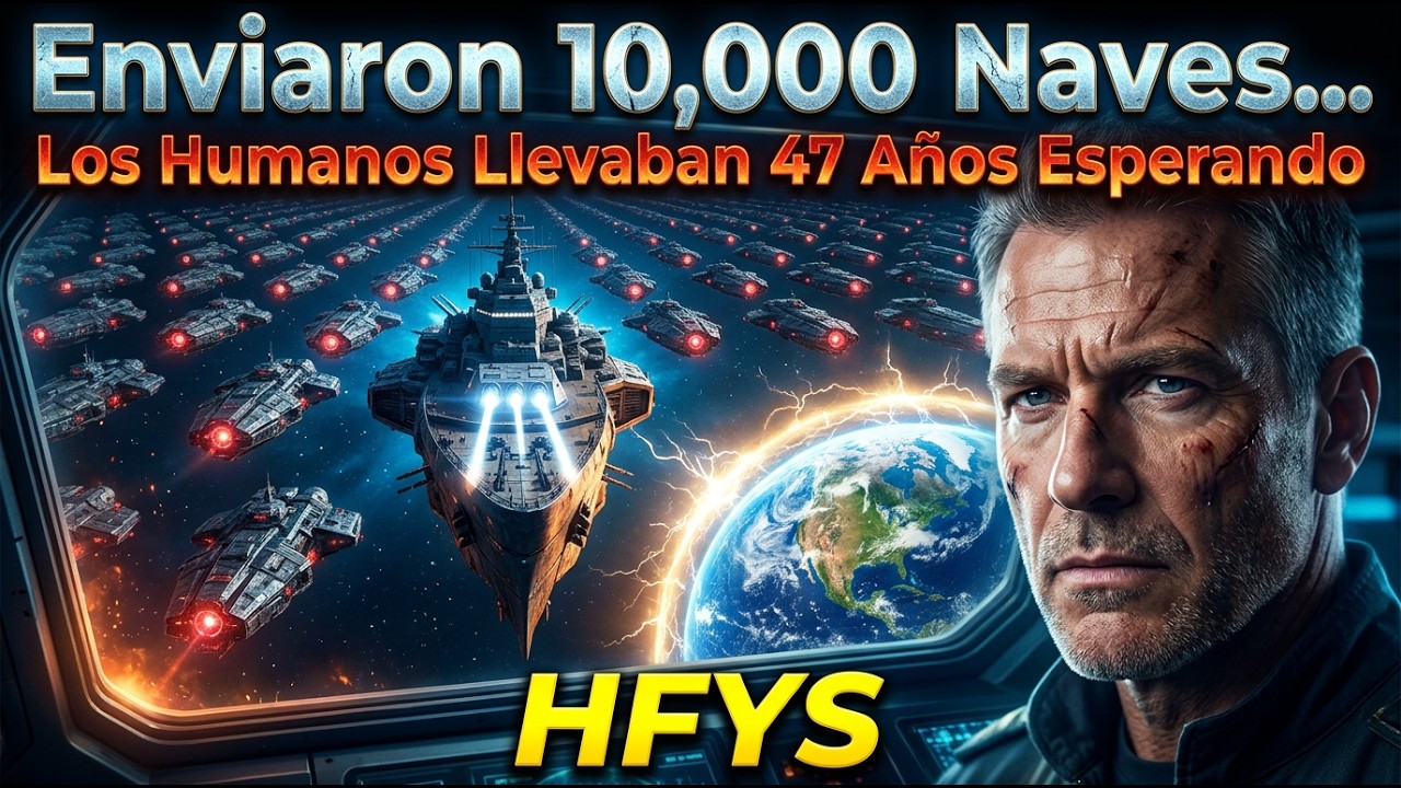 Enviaron 10.000 naves para conquistar la Tierra… y llevábamos 47 años esperando | HFY