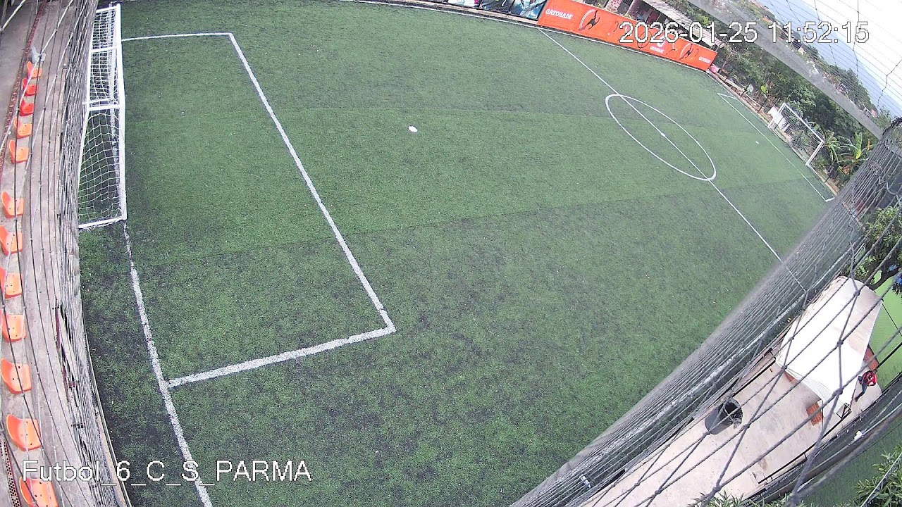 Cancha f6 Canchas sinteticas Parma club Club 25/01/26 inicia 06:01