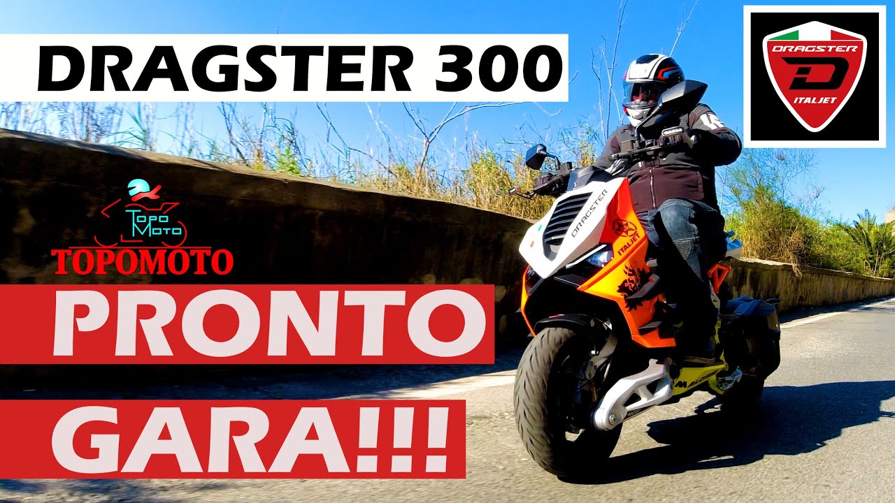 Italjet Dragster 300, per la pista e per la strada
