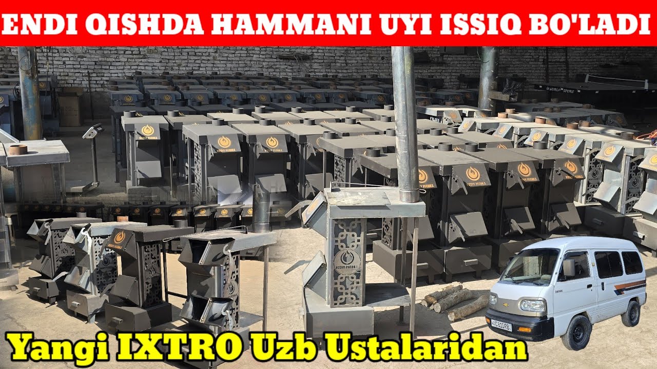 EKANOM PECHKA 7 kg Ko'mir Bilan 12 Soat Uyingiz ISSIQ Boladi YANGI IXTRO Qish Endi Muammo Emas 